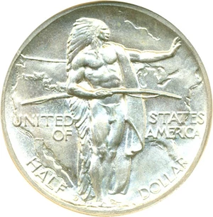 image for: 1938-D 50c Oregon NGC MS67