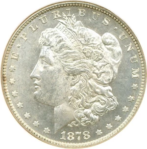 image for: 1878 8TF $1 NGC MS62 PL