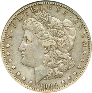 image for: 1895-S $1 NGC XF45