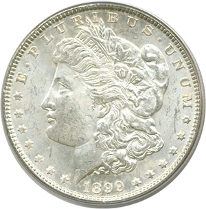 image for: 1899 $1 PCGS MS63