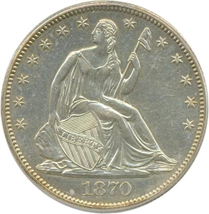 image for: 1870 50c PCGS Proof 61