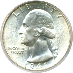 image for: 1941 25c PCGS MS66