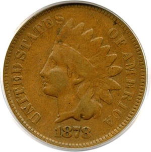 image for: 1878 1c PCGS VG10