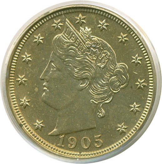 image for: 1905 5c  PCGS Proof 64