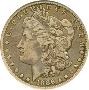 image for: 1886-O $1 NGC VF30
