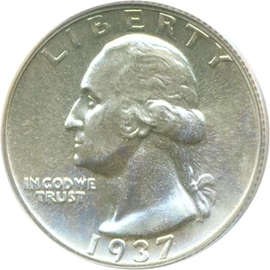 image for: 1937 25c PCGS Proof 65