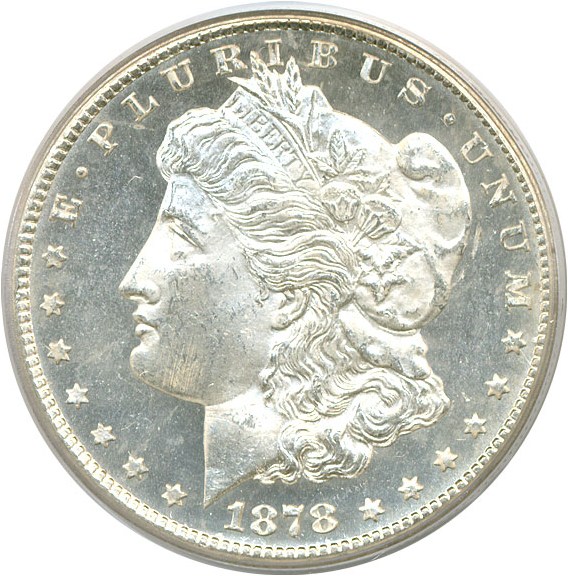 image for: 1878-CC $1  PCGS MS63 PL
