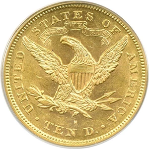 image for: 1880-S $10 PCGS AU55