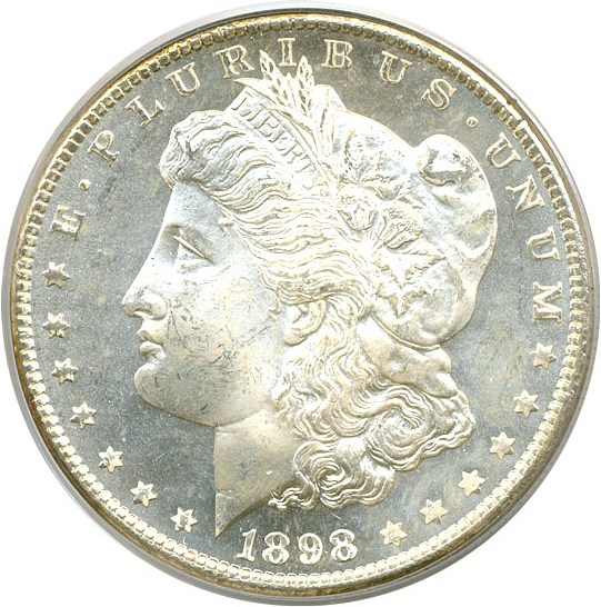image for: 1898-O $1  PCGS MS64 PL
