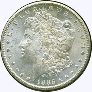 image for: 1885-CC $1 GSA Hoard/NGC MS62