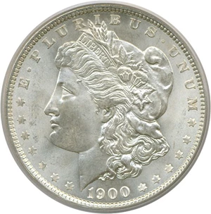 image for: 1900 $1 PCGS MS66
