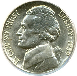 image for: 1939 5c Reverse of 1940 PCGS MS66