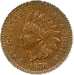 image for: 1878 1c PCGS XF40
