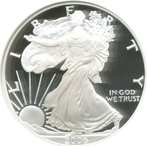 image for: 2006-W $1 Silver Eagle NGC Proof 69 UCameo