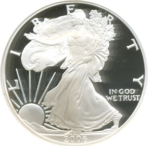 image for: 2006-W $1 Silver Eagle NGC Proof 69 UCameo