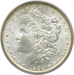 image for: 1900 $1 PCGS MS65