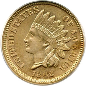 image for: 1862 1c PCGS MS63