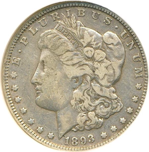 image for: 1893 $1 NGC F15