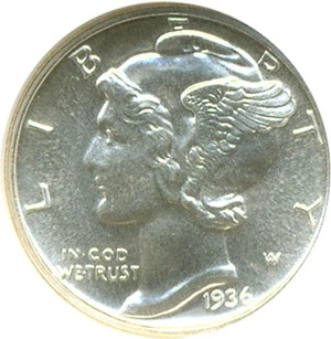 image for: 1936 10c NGC Proof 67