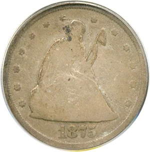image for: 1875-S 20c PCGS Good-6