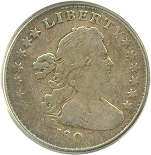 image for: 1803 H10C Small 8 PCGS VG-8 (LM-1)