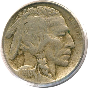 image for: 1913-D 5c Type 2 PCGS VF20