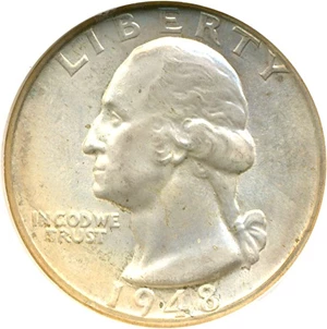 image for: 1948-D 25c NGC MS66