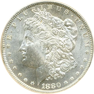 image for: 1880 $1 NGC MS64