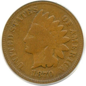 image for: 1870 1c PCGS Good-6