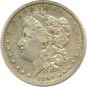 image for: 1893-S $1 PCGS XF40