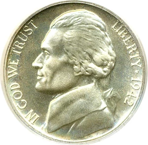 image for: 1942-P 5c Ty.2 - Silver PCGS Proof 67
