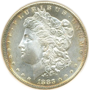 image for: 1883-CC $1 NGC MS65 PL