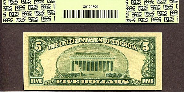 image for: Fr.1534 1953B $5  PCGS Gem CU66 PPQ  [11349870LA] *Star* 