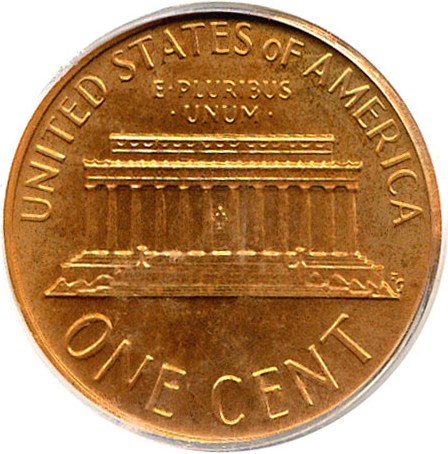 image for: 1975-S 1c  PCGS Proof 67 RD Cameo