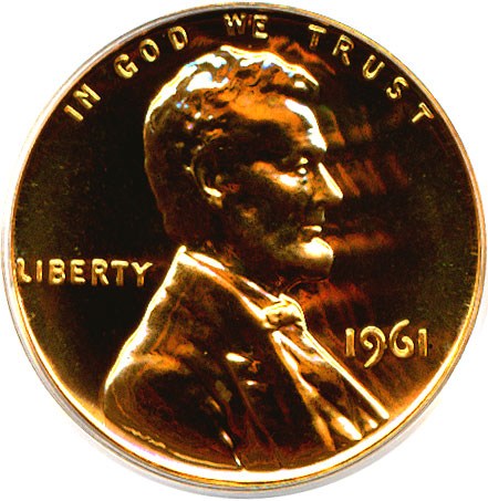 image for: 1961 1c  PCGS Proof 67 RD
