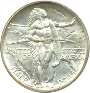 image for: 1937-D 50c Oregon PCGS MS64