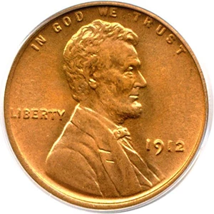 image for: 1912 1c PCGS MS66 RD