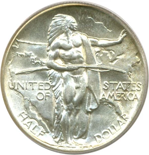 image for: 1926 50c Oregon PCGS MS64