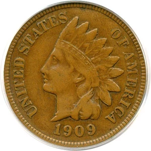 image for: 1909-S 1c Indian PCGS VF20