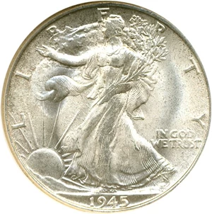 image for: 1945-S 50c NGC MS64