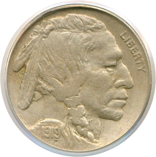 image for: 1919-S 5c  PCGS XF45