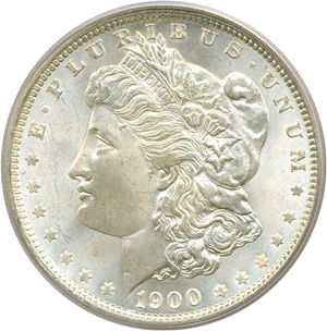 image for: 1900 $1 PCGS MS66