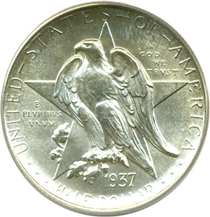 image for: 1937 50c Texas PCGS MS63
