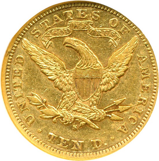 image for: 1894-S $10  NGC XF45