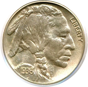 image for: 1936-S 5c PCGS MS65