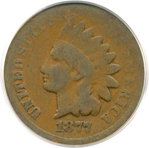 image for: 1877 1c PCGS Good-4