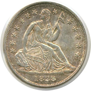 image for: 1838 H10c No Drapery PCGS AU58