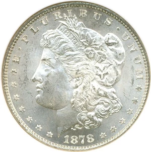 image for: 1878 7TF $1 Rev.'78 NGC MS65