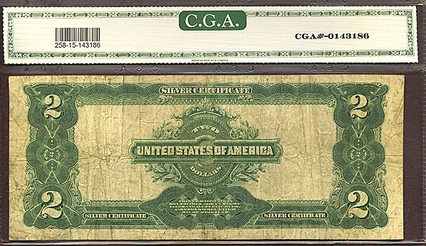 image for: Fr.258 1899 $2 Mechanics & Agriculture CGA F15  [N90835427]