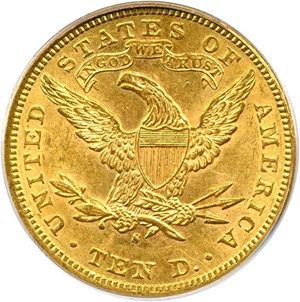 image for: 1898-S $10 PCGS MS62